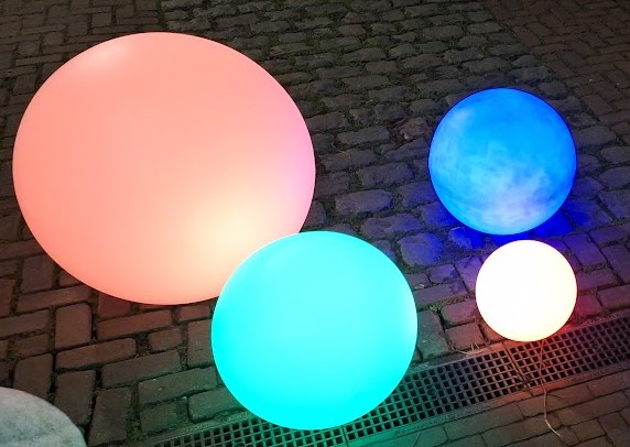 led bol verschillende kleuren